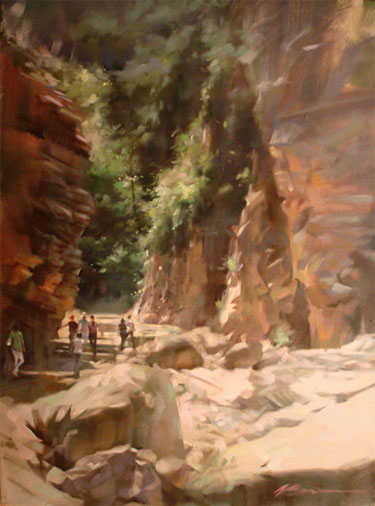 image if San Francisco Bey View painting by Jian Wu