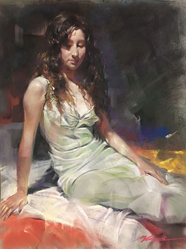 image if San Francisco Bey View painting by Jian Wu