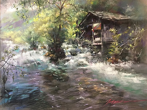 image if San Francisco Bey View painting by Jian Wu