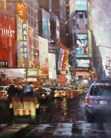 image if San Francisco Bey View painting by Jian Wu