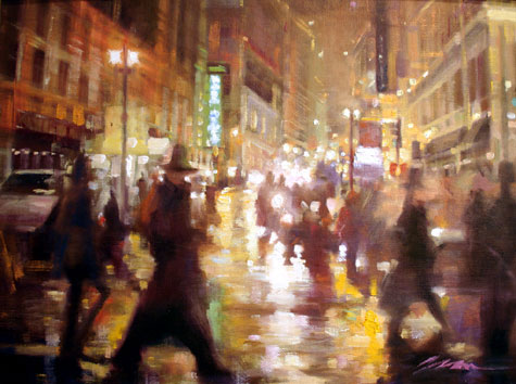 image if San Francisco Bey View painting by Jian Wu