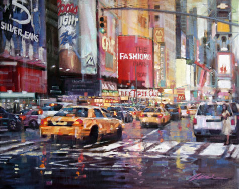 image if San Francisco Bey View painting by Jian Wu