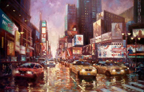 image if San Francisco Bey View painting by Jian Wu