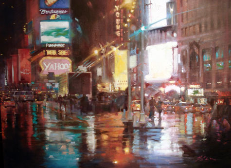 image if San Francisco Bey View painting by Jian Wu