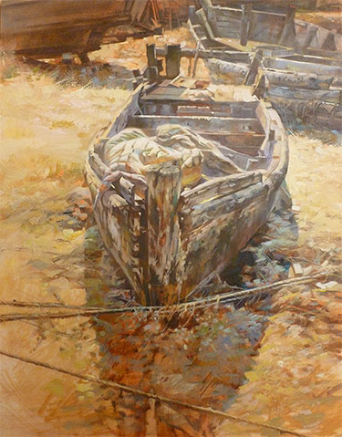 image if San Francisco Bey View painting by Jian Wu